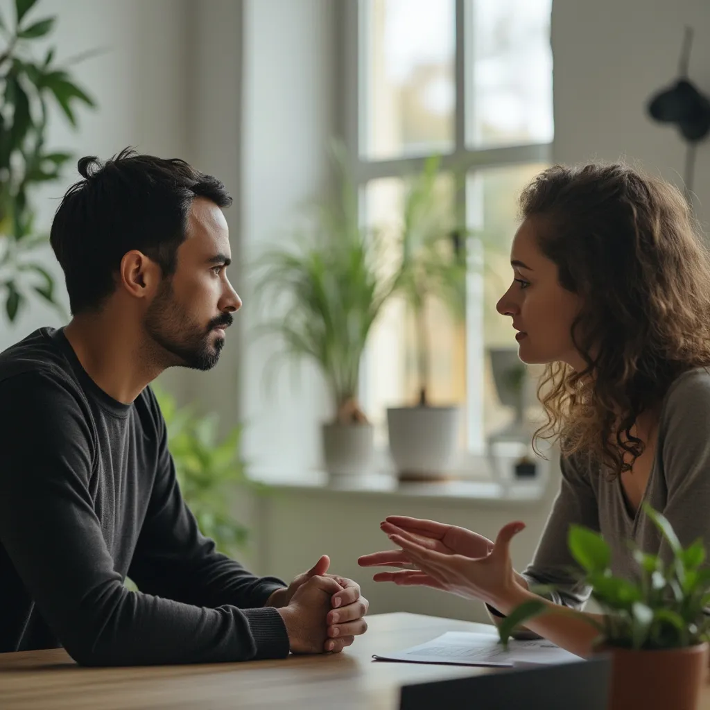 Séance de coaching individuelle dans un cadre serein