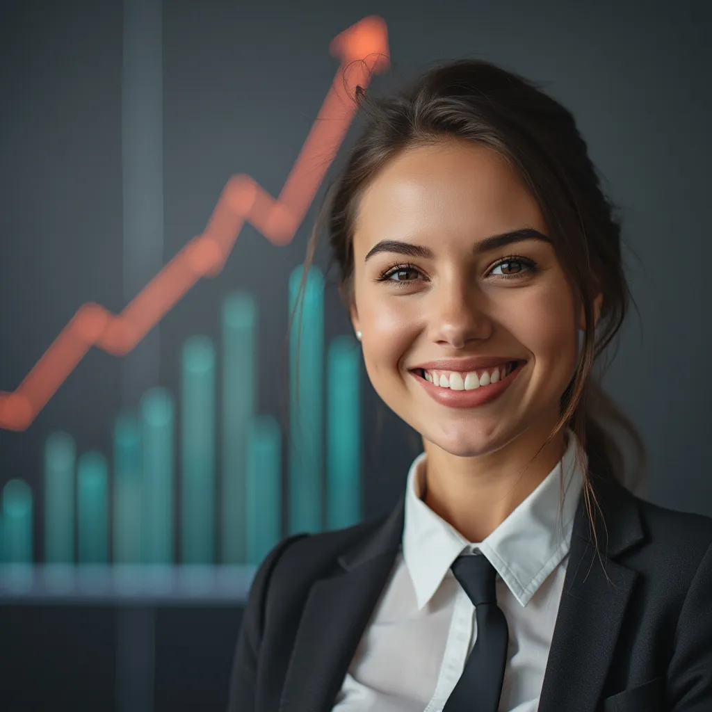 Personne atteignant un sommet professionnel